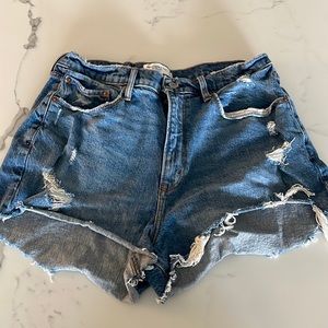 Abercrombie Jean Shorts